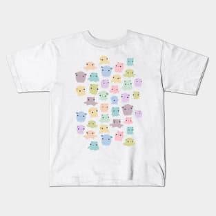 Colourful dumbo octopus pattern Kids T-Shirt